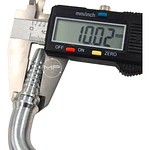 Conector Hidráulico 9/16 x 18 corto Hembra Jic 90 grados