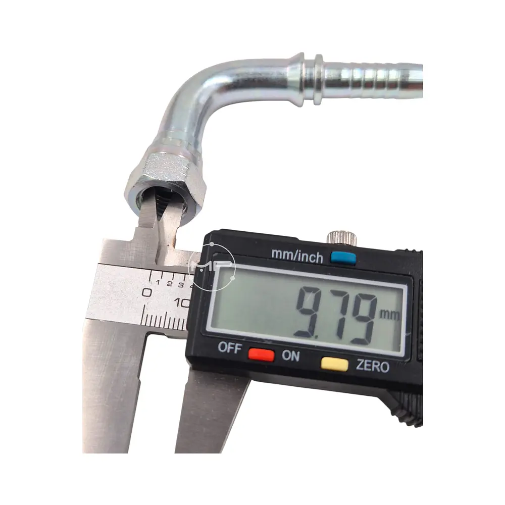 Conector Hidráulico 7/16 x 20 Hembra Jic 90 grados