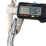 Conector Hidráulico 7/16 x 20 Hembra Jic 90 grados