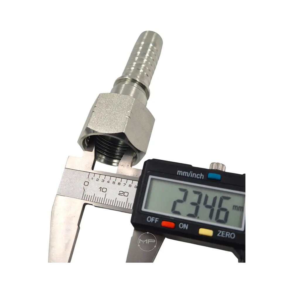 Conector Hidráulico ORFS 1 x 14 Corto Hembra 