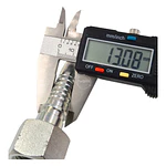 Conector Hidráulico ORFS 13/16 x 16 corto Hembra 