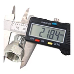 Conector Hidráulico ORFS 11/16 x 16 Hembra 