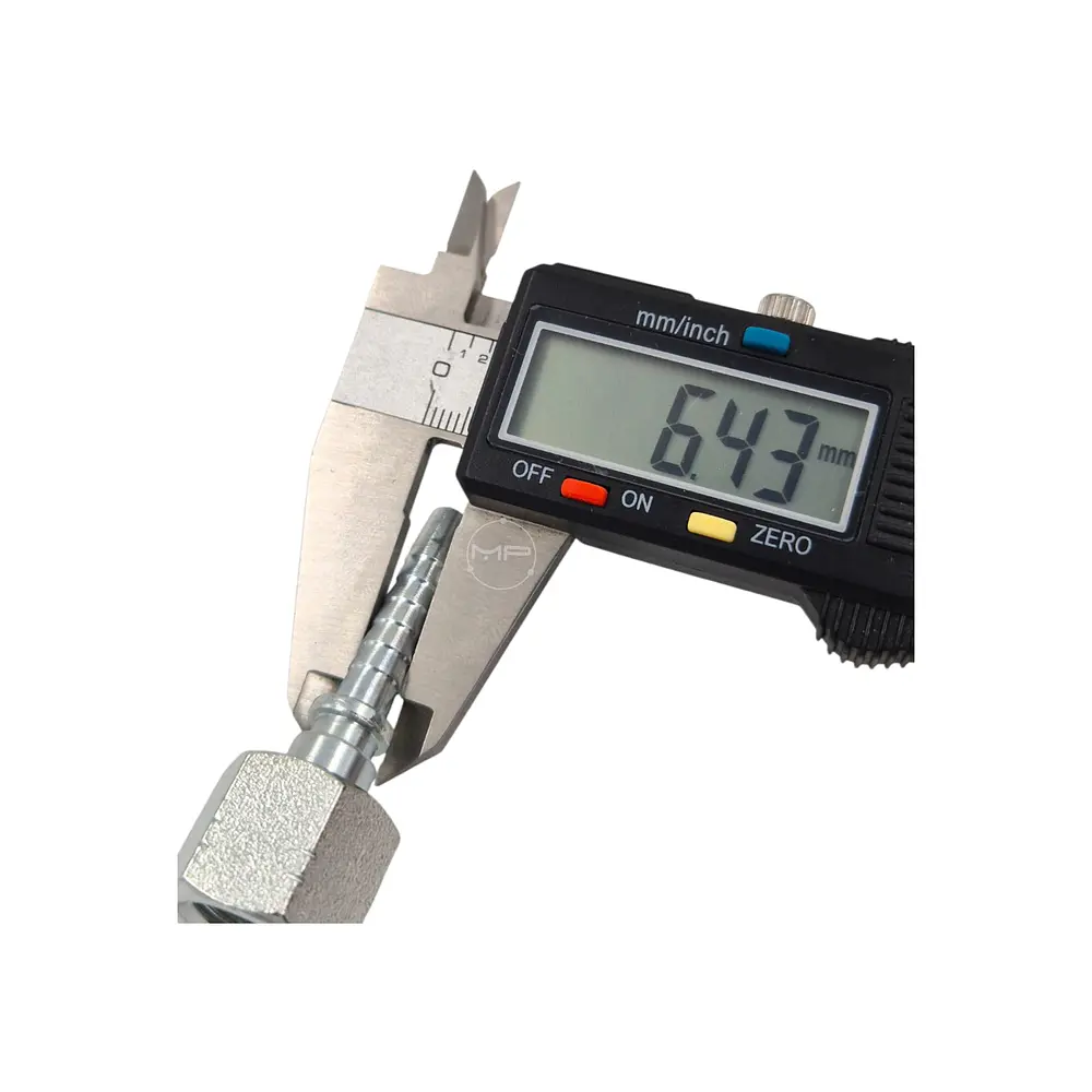 Conector Hidráulico ORFS 9/16 x 18 Corto Hembra 