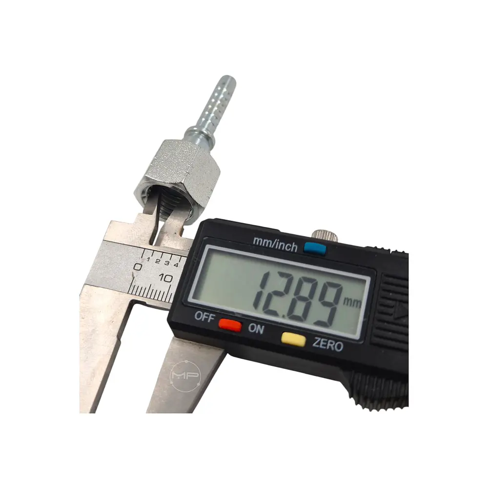 Conector Hidráulico ORFS 9/16 x 18 Corto Hembra 