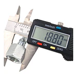 Conector Hidráulico ORFS 9/16 x 18 Corto Hembra 