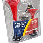 Bocina De Aire Doble Trompeta 12 Voltios Para Auto Camión