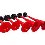 Bocina De Aire 5 Trompetas 12 Voltios Para Auto Camión