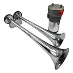 Bocina De Aire 2 Trompetas 12 Voltios Para Auto Camión