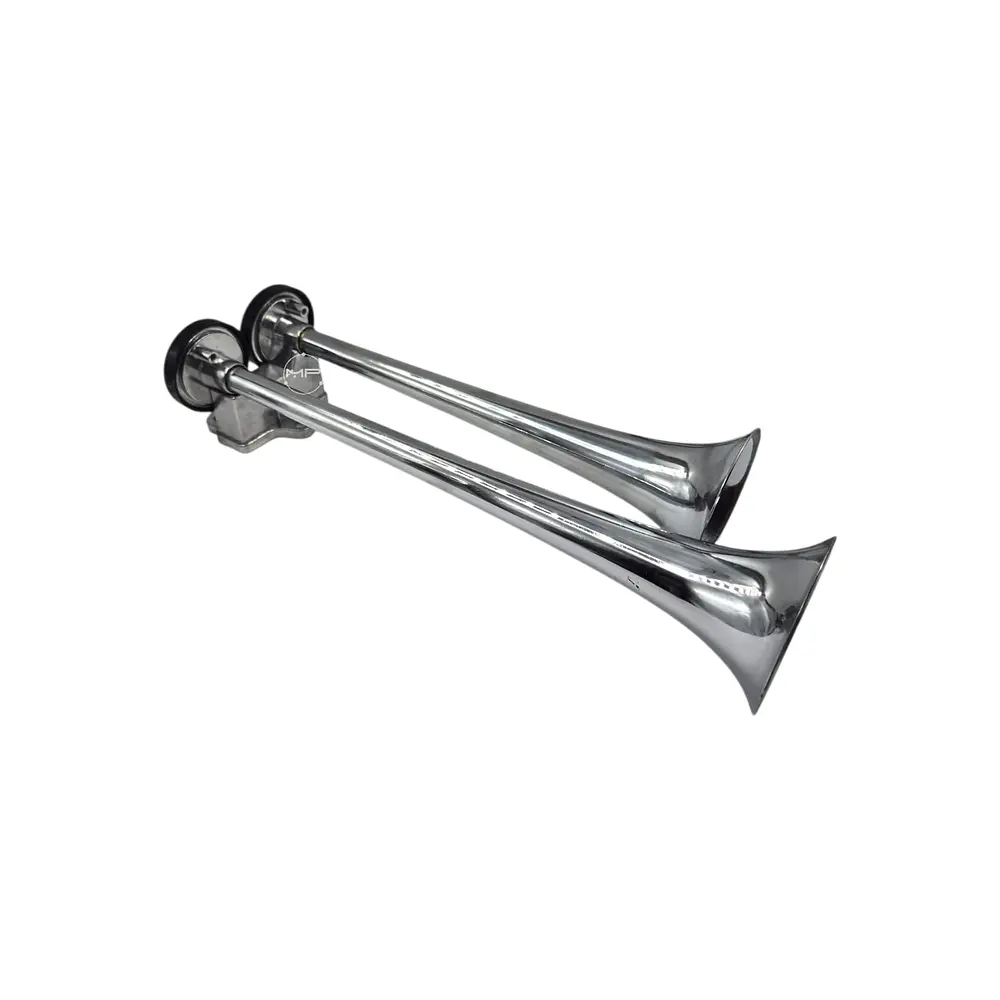 Bocina De Aire 2 Trompetas 12 Voltios Para Auto Camión