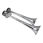 Bocina De Aire 2 Trompetas 12 Voltios Para Auto Camión