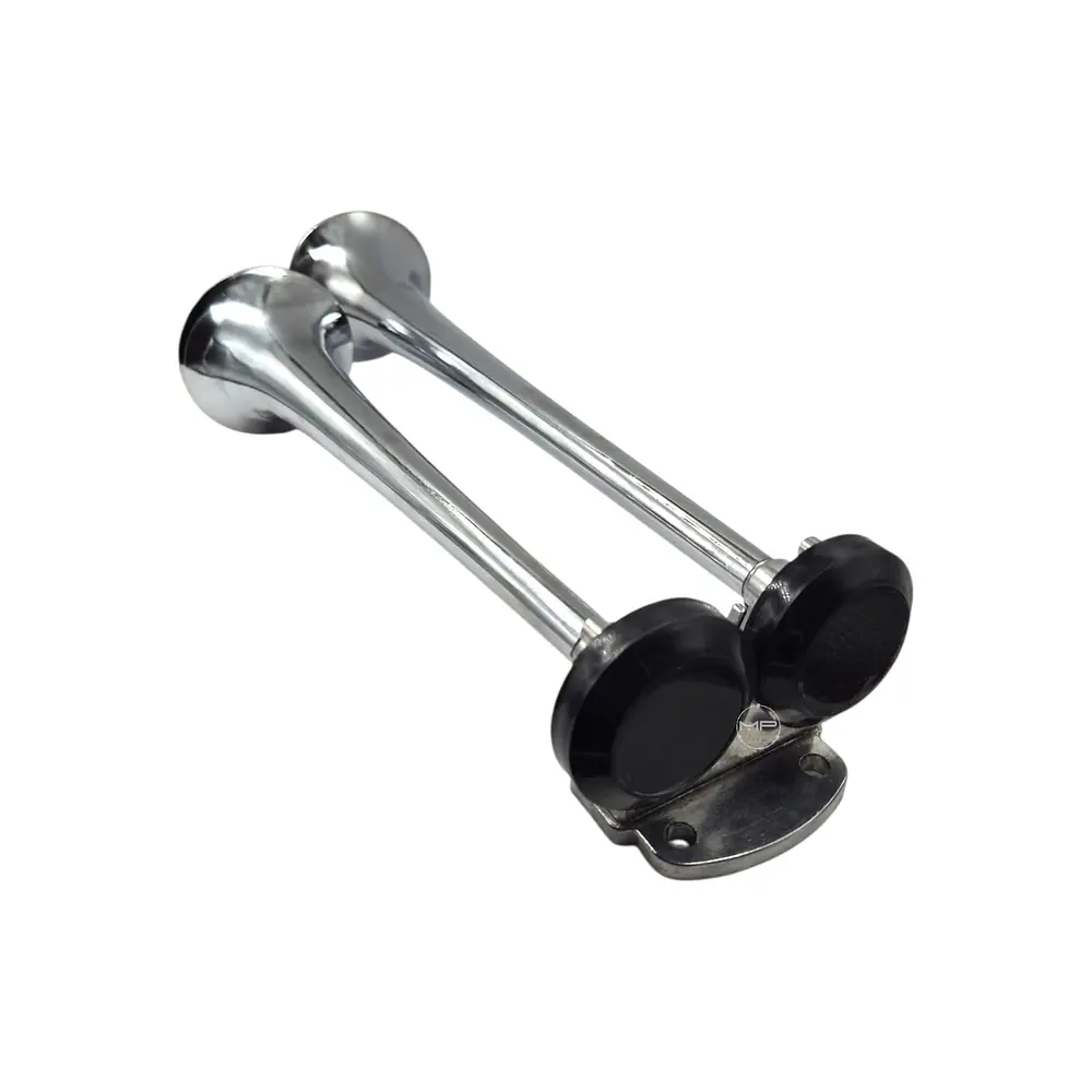 Bocina De Aire 2 Trompetas 12 Voltios Para Auto Camión