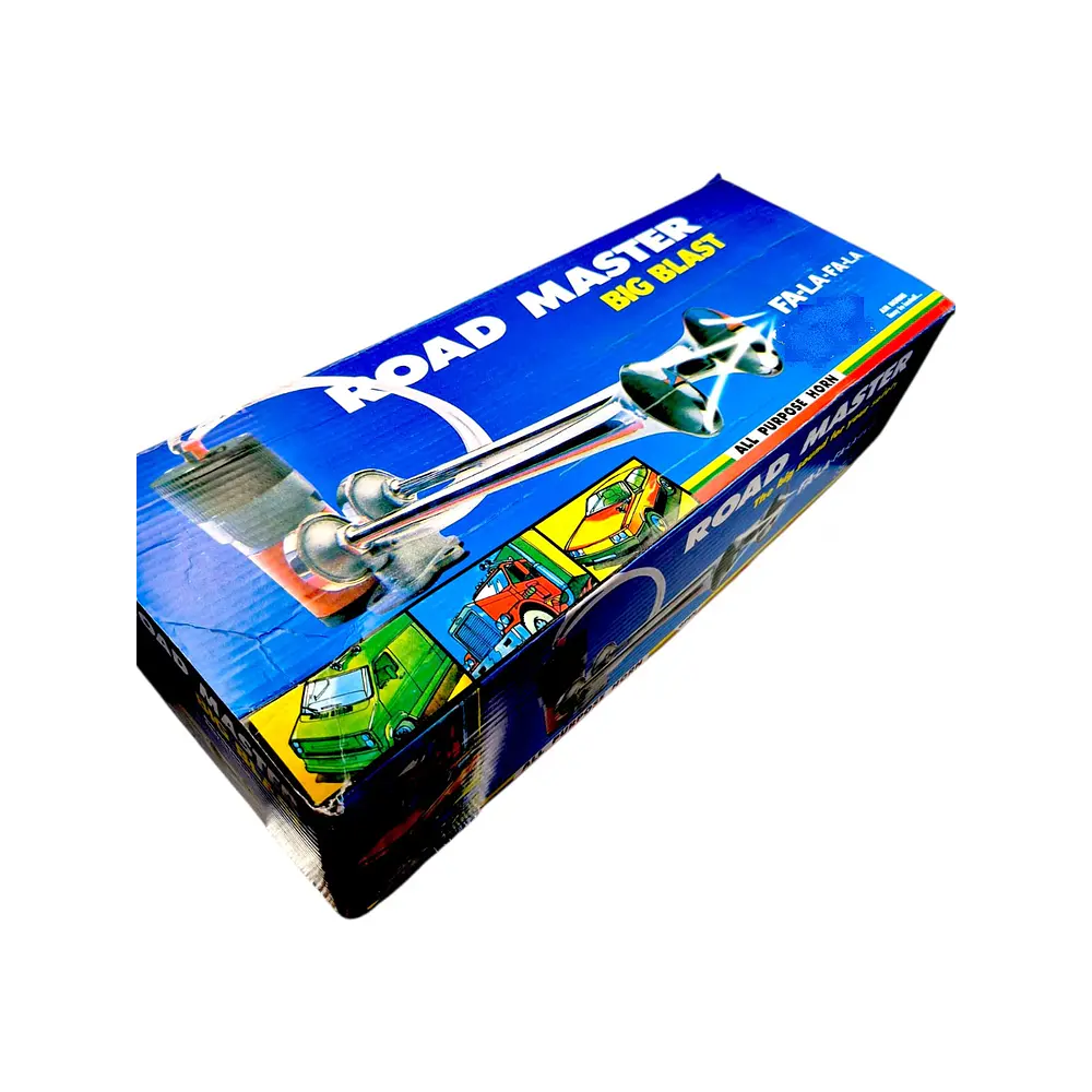 Bocina De Aire 2 Trompetas 12 Voltios Para Auto Camión