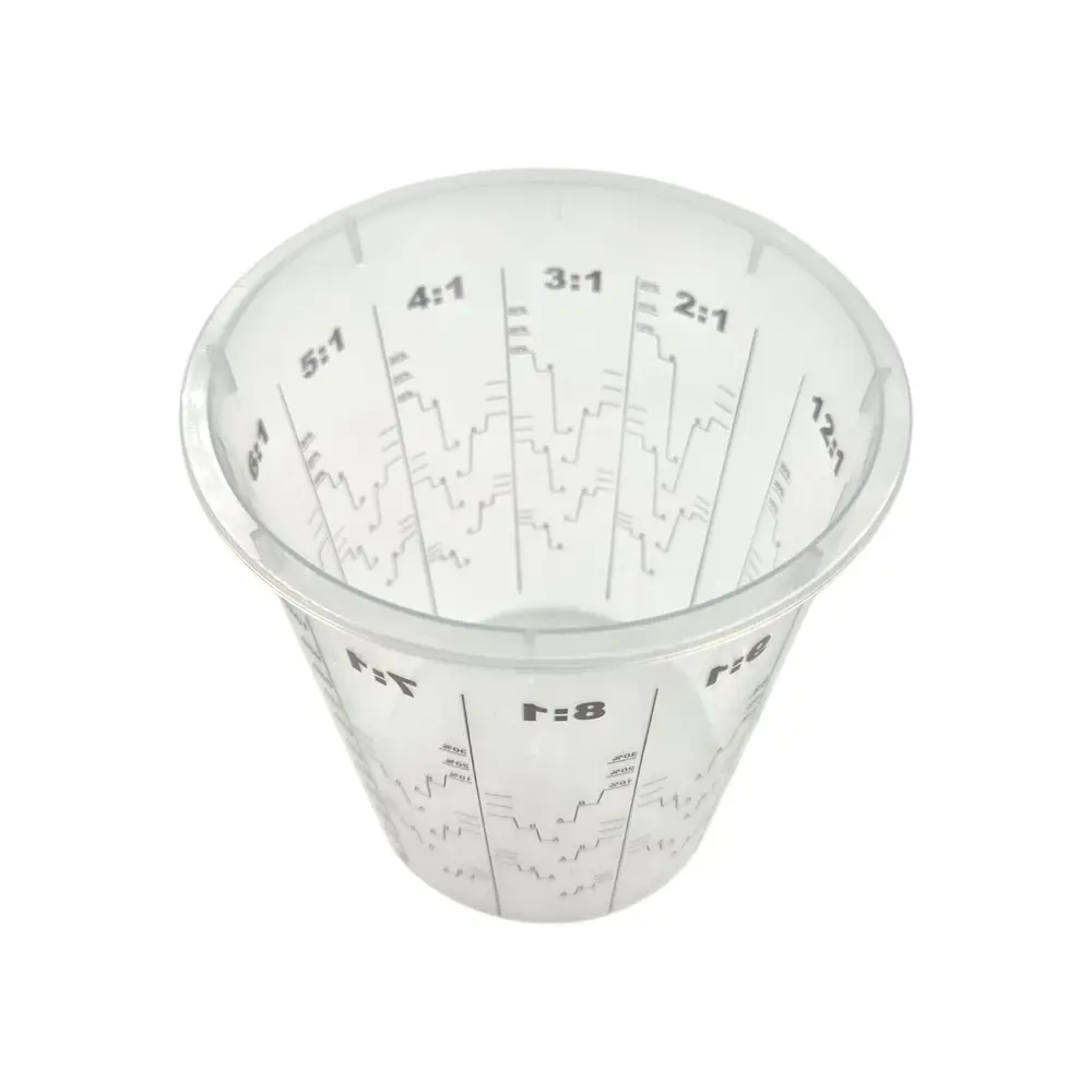 Kit 5 Vasos Mezclador de Pintura 1100 Ml