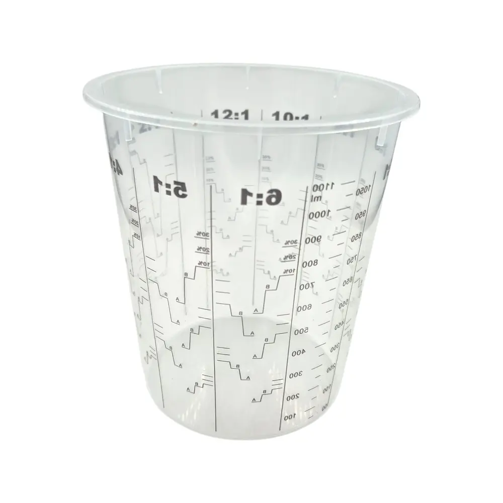 Kit 5 Vasos Mezclador de Pintura 1100 Ml