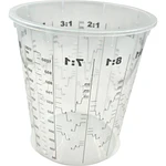Kit 5 Vasos Mezclador de Pintura 1100 Ml