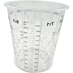 Kit 5 Vasos Mezclador de Pintura 1100 Ml