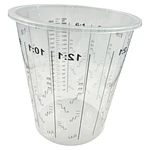 Kit 5 Vasos Mezclador de Pintura 1900 Ml