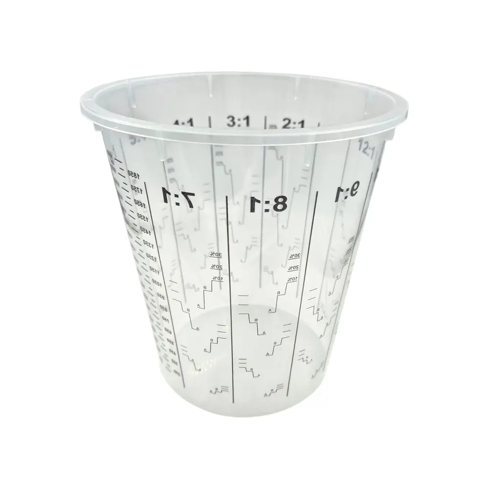 Kit 5 Vasos Mezclador de Pintura 1900 Ml