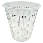 Kit 5 Vasos Mezclador de Pintura 1900 Ml