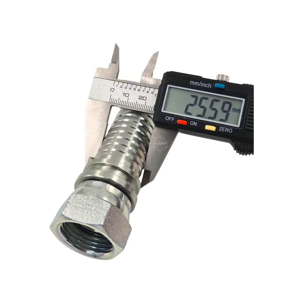 Conector Hidraulico 1.1/16 x 12 Hembra Jic 74