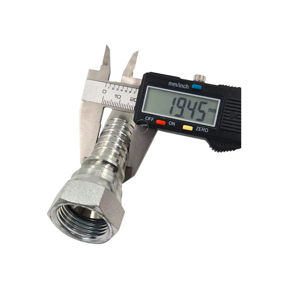 Conector Hidraulico 1.1/16 x 12 corto Hembra Jic 74