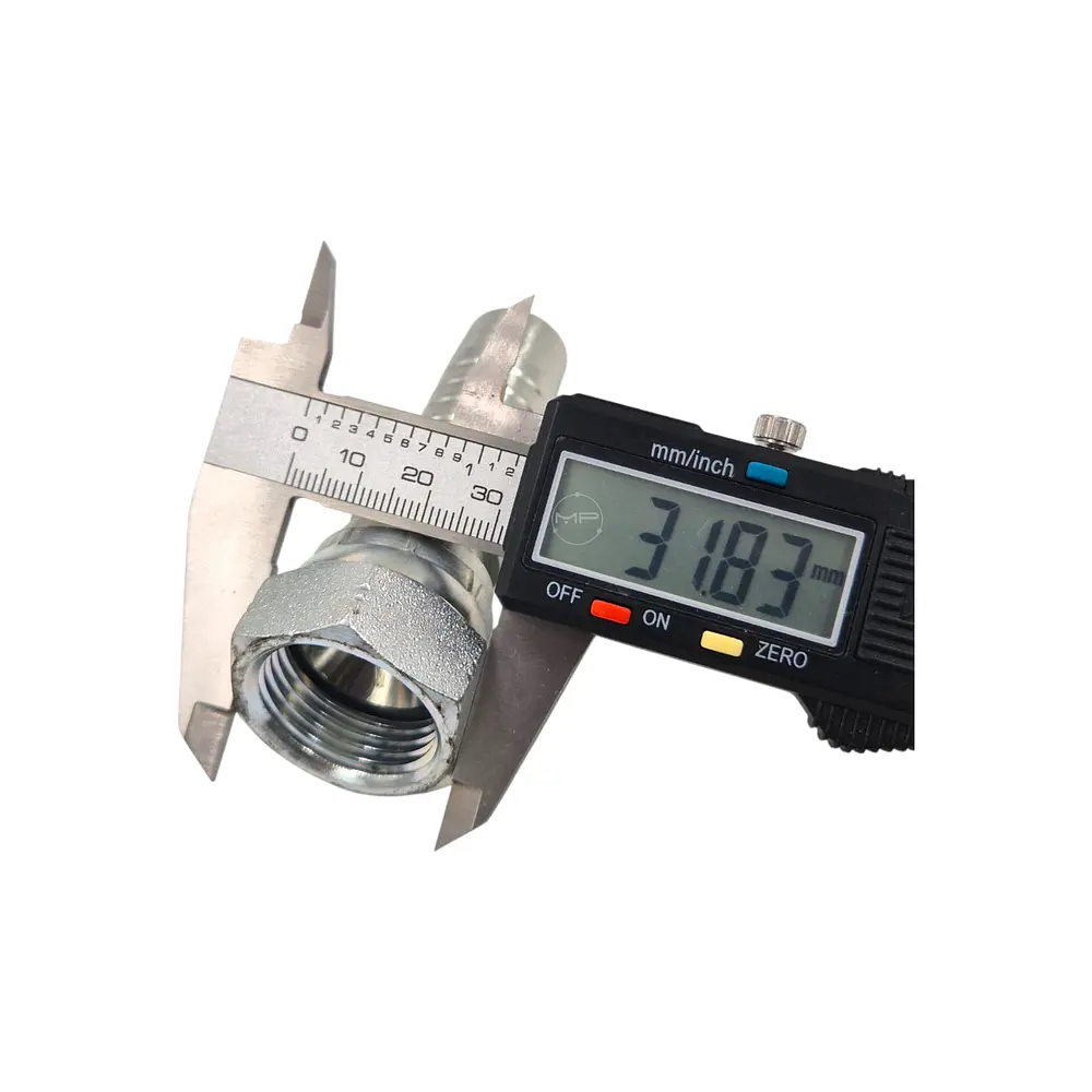 Conector Hidraulico 1.1/16 x 12 corto Hembra Jic 74