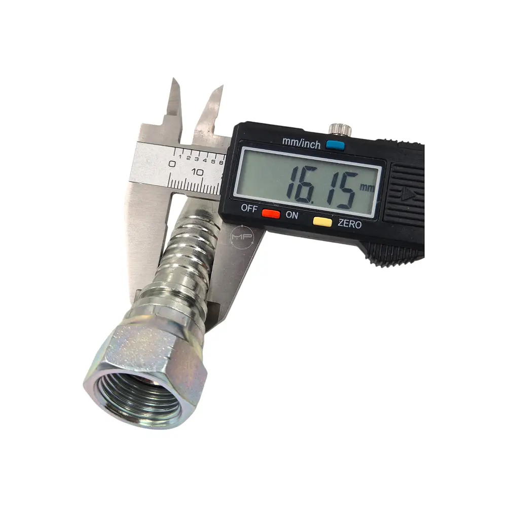 Conector Hidraulico 7/8 x 14 corto Hembra Jic 74