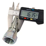 Conector Hidraulico 7/8 x 14 corto Hembra Jic 74