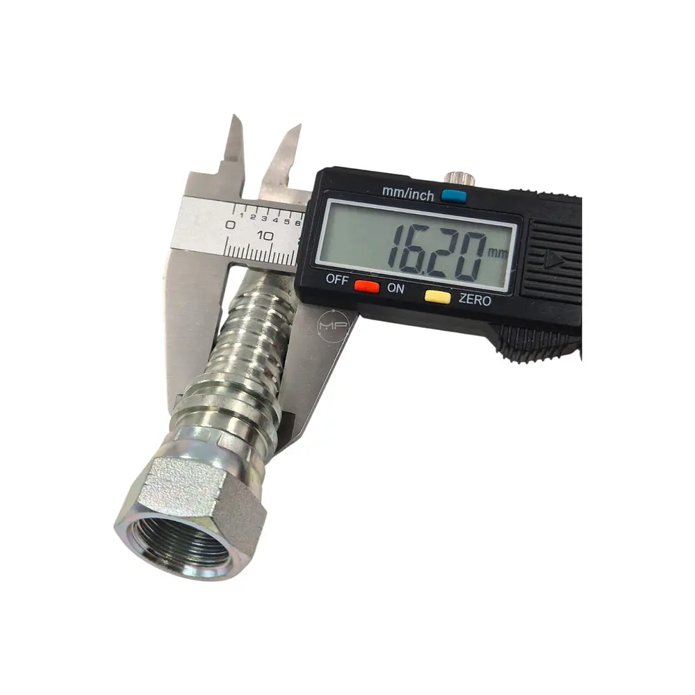 Conector Hidraulico 3/4 x 16 corto Hembra Jic 74
