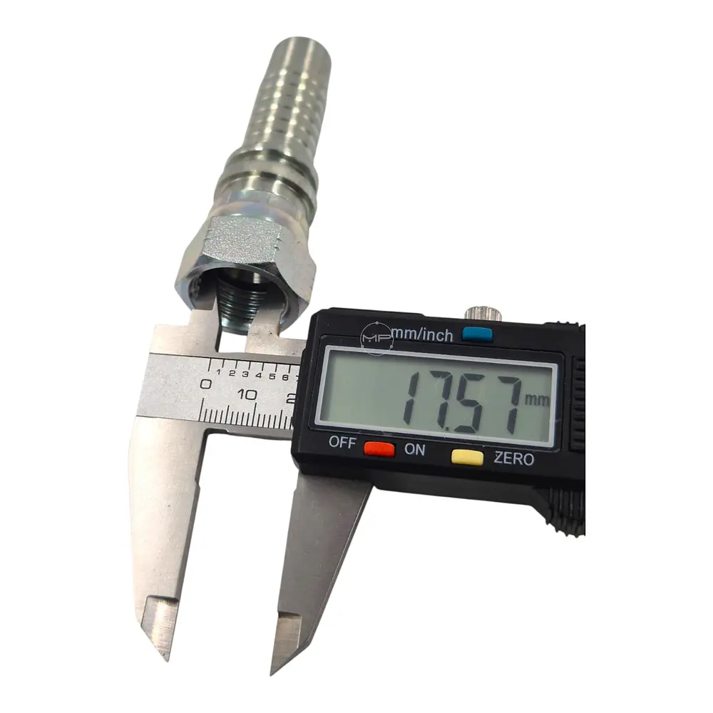 Conector Hidraulico 3/4 x 16 corto Hembra Jic 74