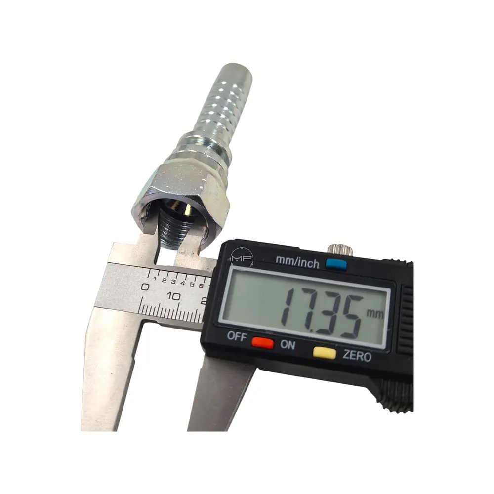 Conector Hidraulico 3/4 x 16 corto Hembra Jic 74
