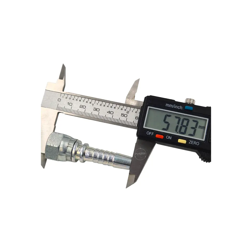 Conector Hidraulico 9/16 x 18 Corto Hembra Jic 74