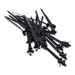 Broche Amarra Plastica Universal 25 Unidades
