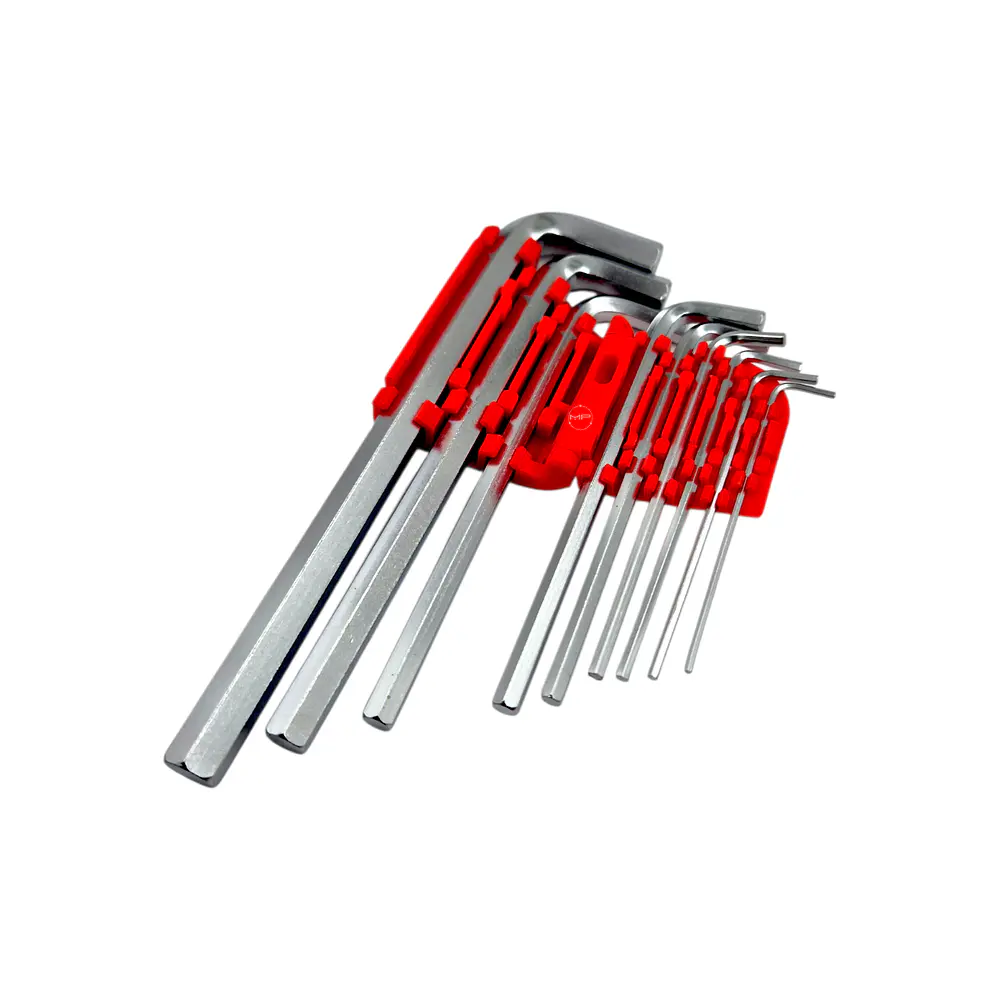 Set Llaves Allen 9 Piezas Largo