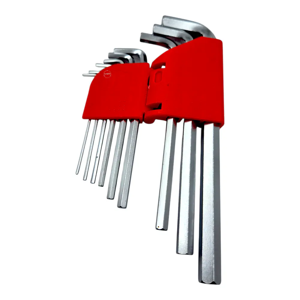 Set Llaves Allen 9 Piezas Largo