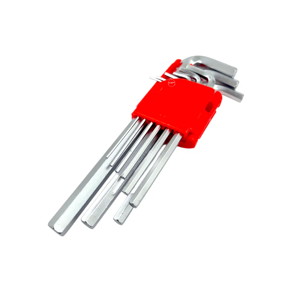 Set Llaves Allen 9 Piezas Largo