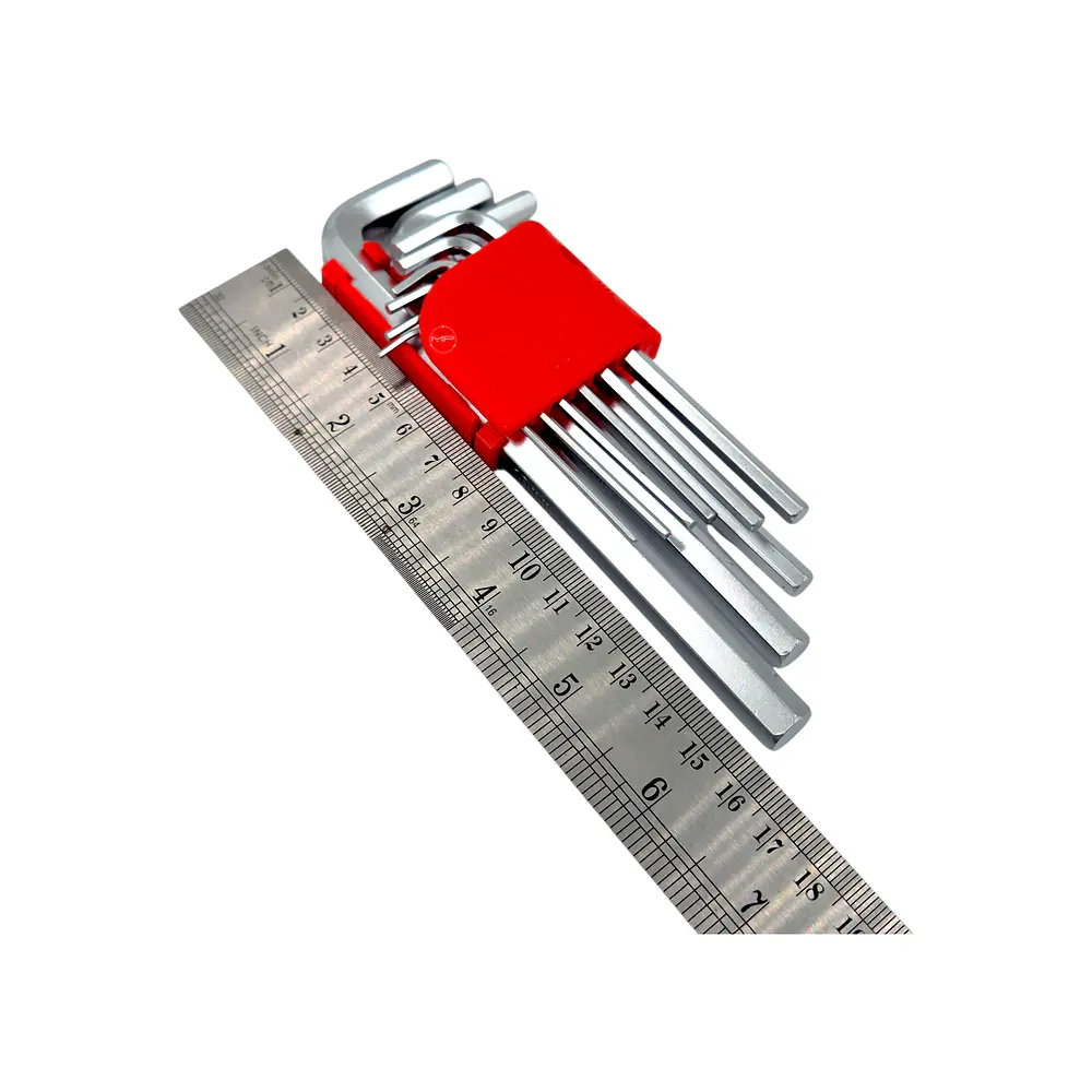 Set Llaves Allen 9 Piezas Largo