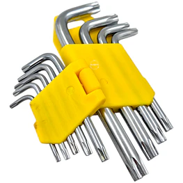 Set Llave Torx 9 Piezas Cortos
