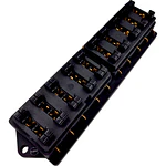 Caja Porta Fusible Automotriz para 10 Fusibles