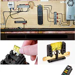 Caja Porta Fusible Automotriz para 10 Fusibles