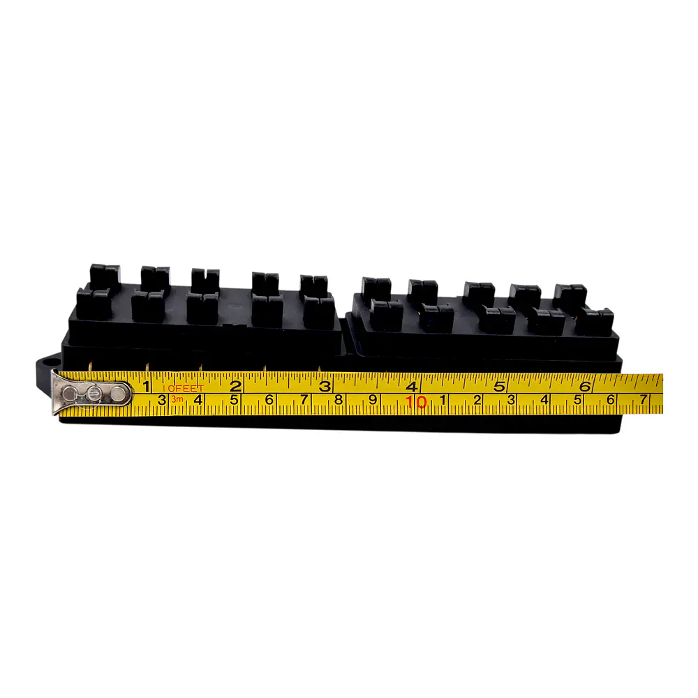 Caja Porta Fusible Automotriz para 10 Fusibles