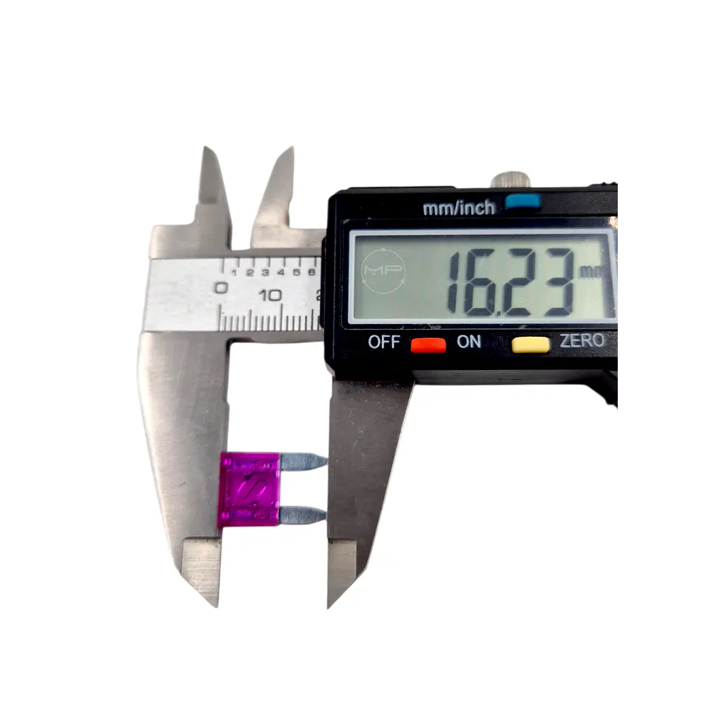 Fusible Mini 3 Amp 2 Patas Pines Pack 10 Unidades