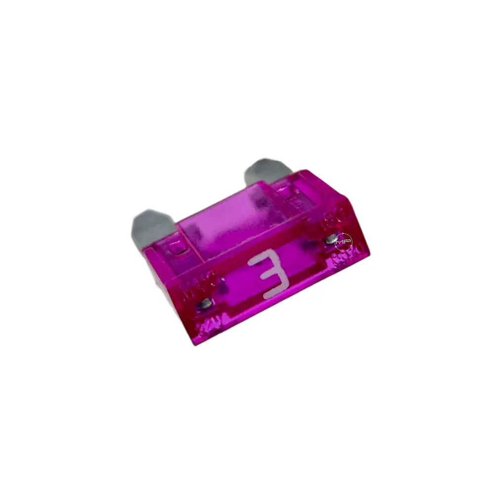Fusible Mini 3 Amp 2 Patas Pines Pack 10 Unidades