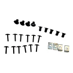 Set de Broche de fijación 25 Piezas