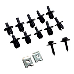 Set 14 piezas de Fijación y broche