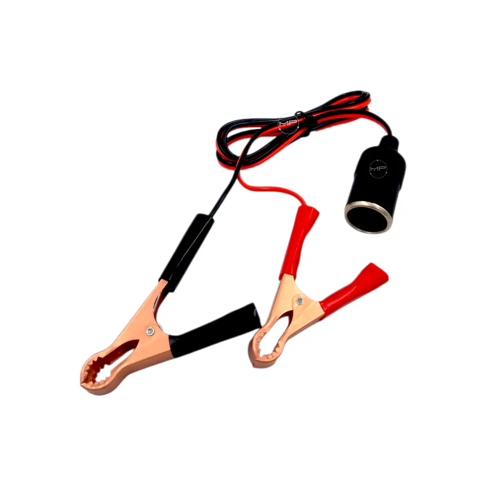 Enchufe Cargador Tipo Encendedor con Pinzas