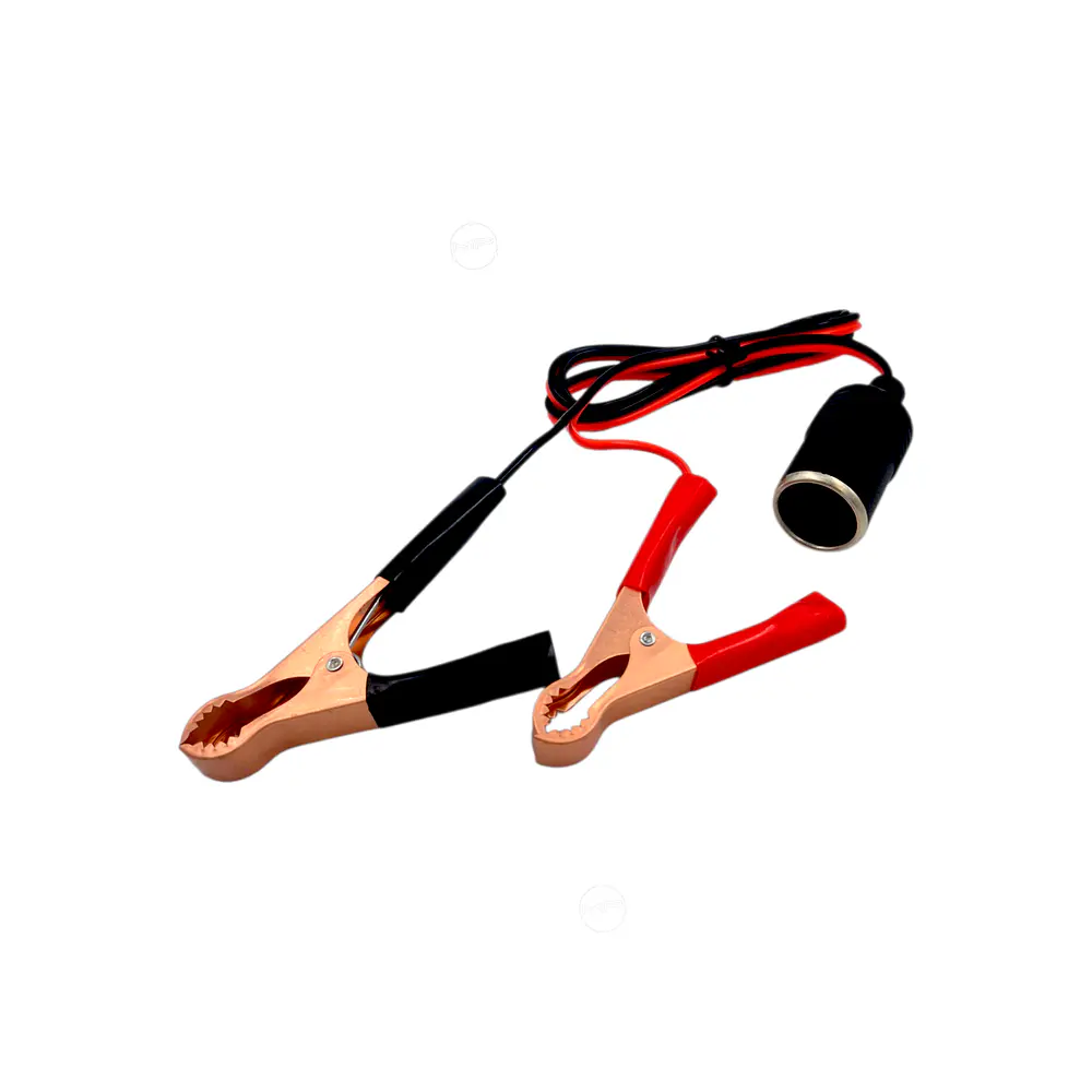 Enchufe Cargador Tipo Encendedor con Pinzas