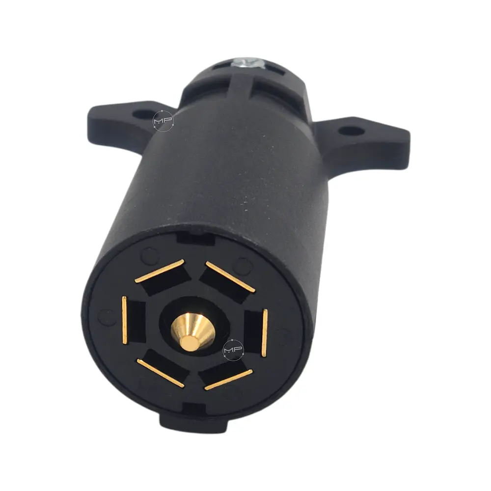 Enchufe Americano Macho para Carro de Arrastre Remolque 7 pin