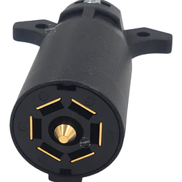 Enchufe Americano Macho para Carro de Arrastre Remolque 7 pin