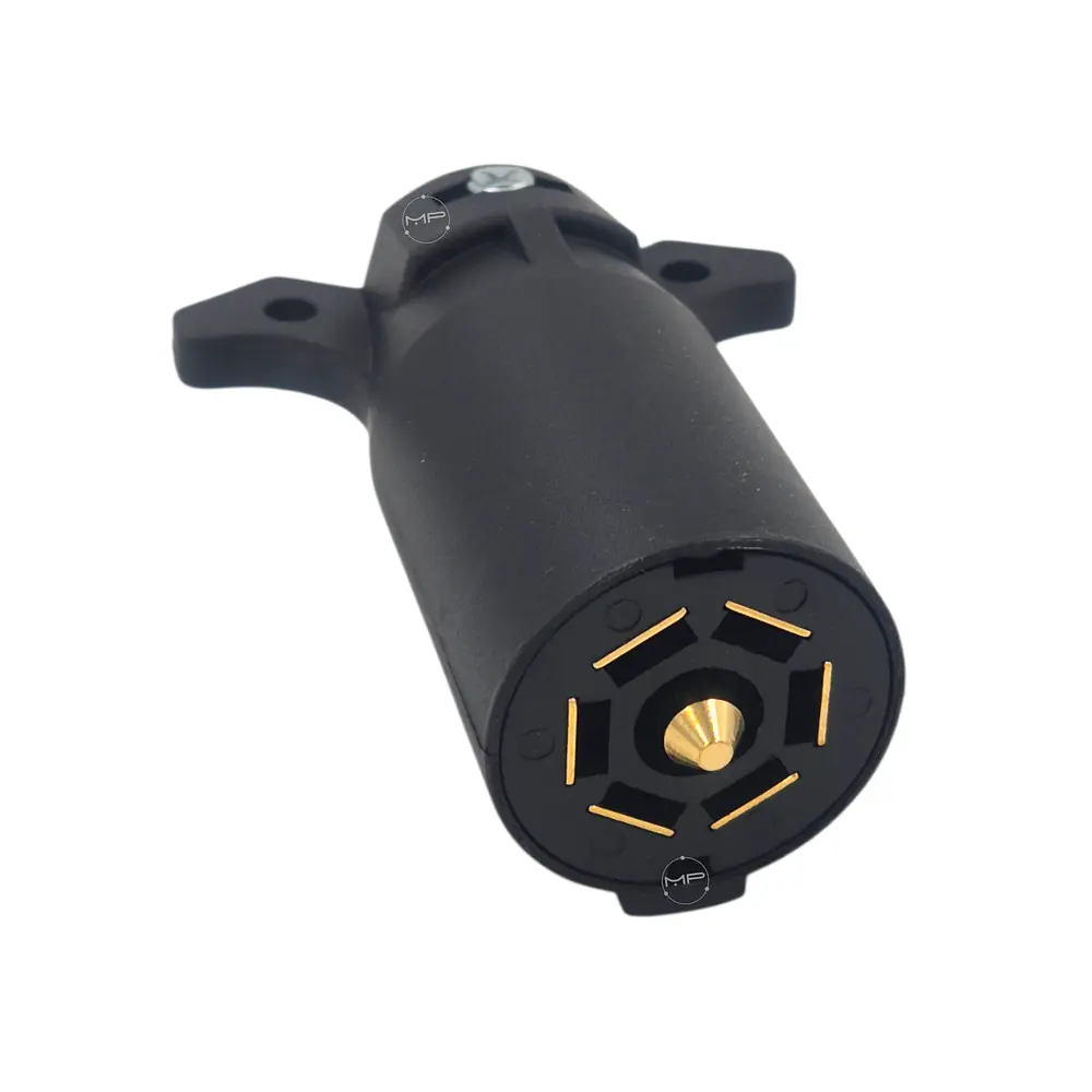 Enchufe Americano Macho para Carro de Arrastre Remolque 7 pin